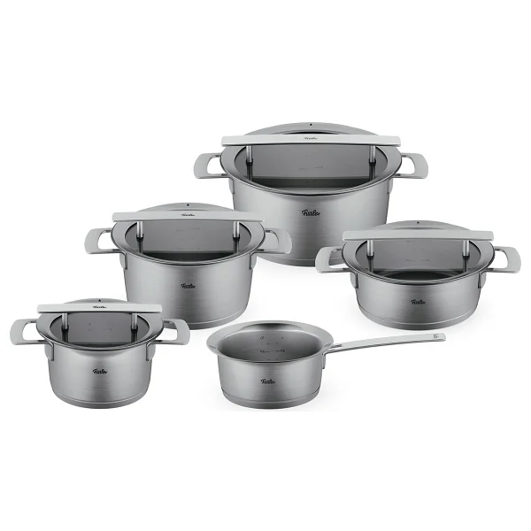 Fissler Phi Collection Cam Kapaklı 9 Parça Tencere Seti - Görsel 8