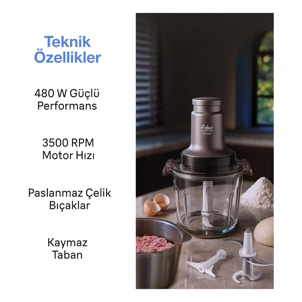Fakir Fw3503 3in1 500 W Doğrayıcı - Görsel 4