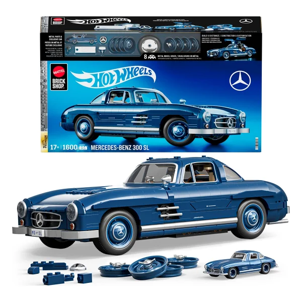 Hot Wheels Premium Serisi Mercedes-Benz 300sl Araba Hww25 - Görsel 7