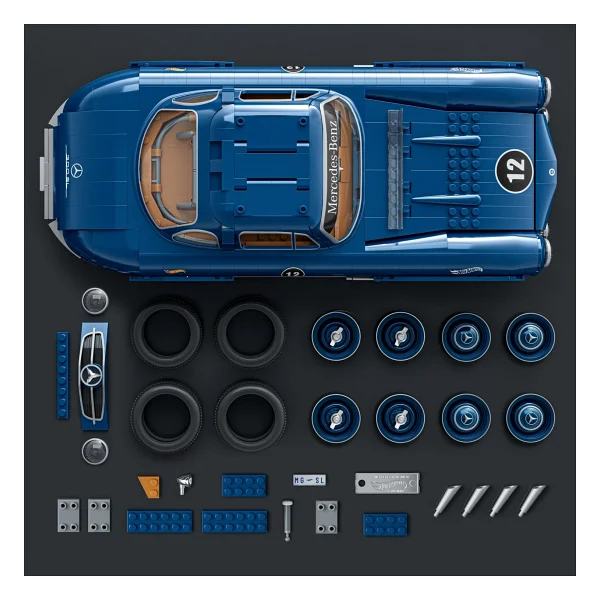 Hot Wheels Premium Serisi Mercedes-Benz 300sl Araba Hww25 - Görsel 4