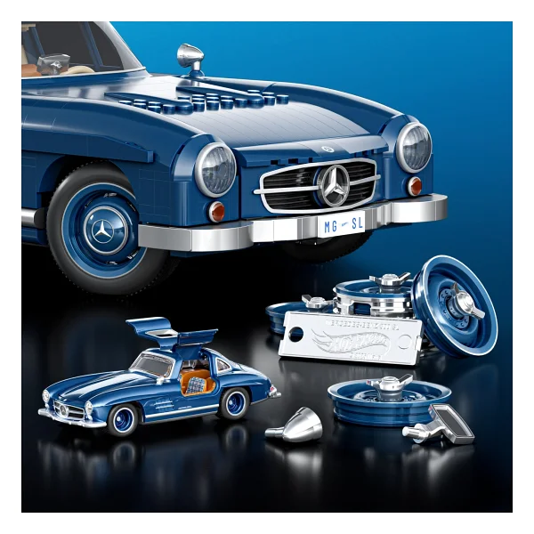 Hot Wheels Premium Serisi Mercedes-Benz 300sl Araba Hww25 - Görsel 5