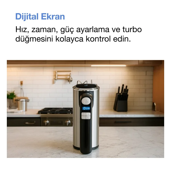 Fakir Hm 5019 400 W El Mikseri - Görsel 4