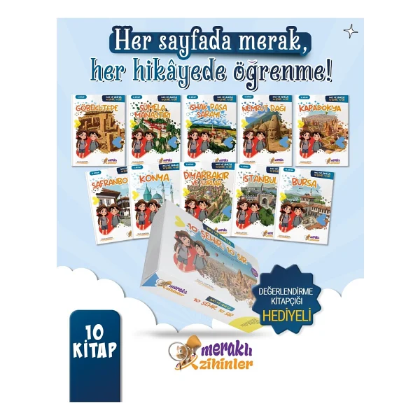 Meraklı Zihinler Inci ve Anıl'la 10 Şehir 10 Sır - MZ - Görsel 2