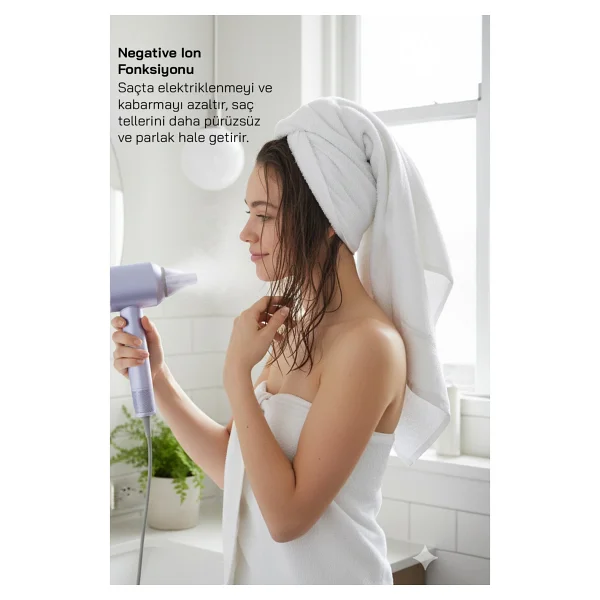 Sinbo SHD-1739 1500 W Saç Kurutma Makinesi - Görsel 2