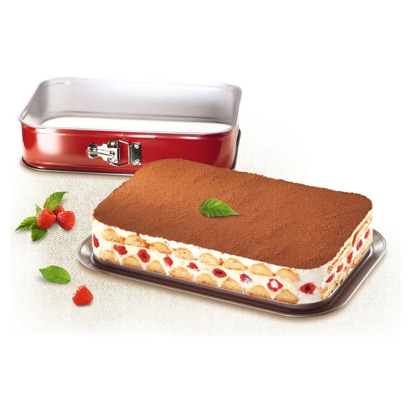 Tefal Delibake 36x24 Cm Dikdörtgen Kelepçeli Kek Kalıbı - Görsel 4
