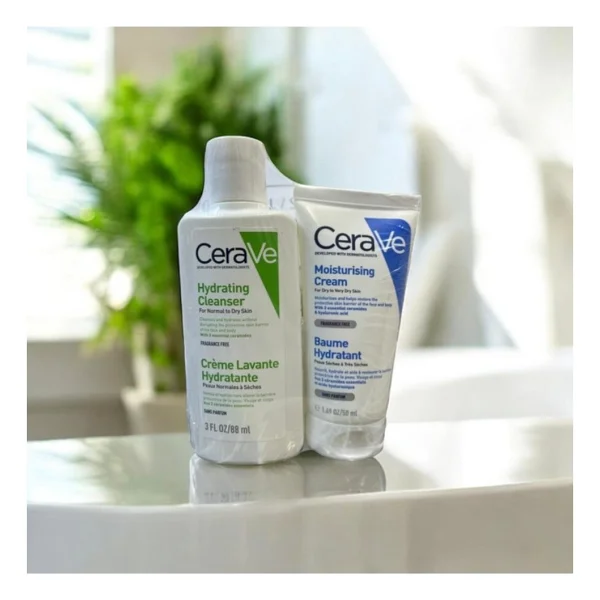 Cerave Nemlendiren Temizleyici 88 Ml + Nemlendirici Krem 50 Ml - Görsel 2