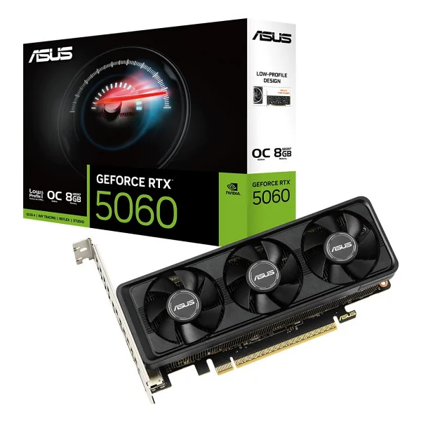 Asus RTX 5060 Lp Brk Oc Edition Rtx5060-O8g-Lp-Brk 128 Bit Gddr7 8 GB Ekran Kartı - Görsel 8