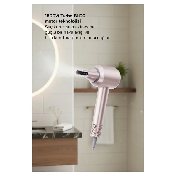 Sinbo Shd-1740 1500 W Pembe Saç Kurutma Makinesi - Görsel 4