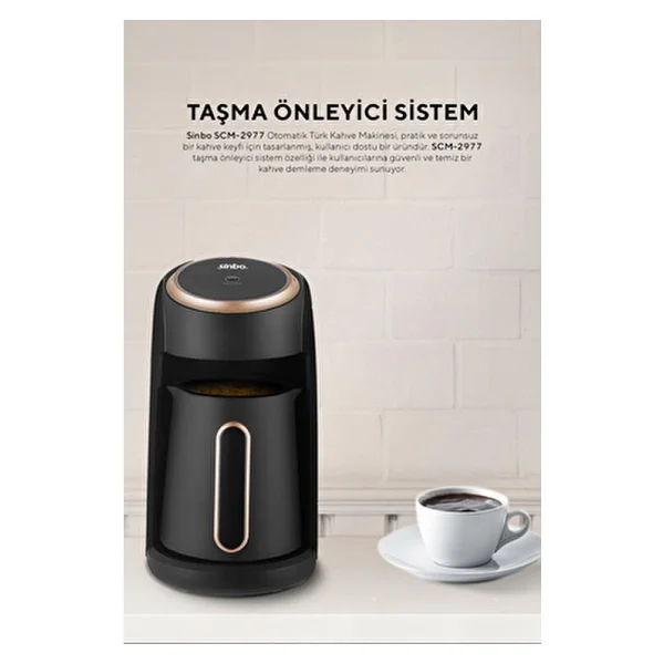 Sinbo SCM-2977 Türk Kahve Makinesi - Görsel 4