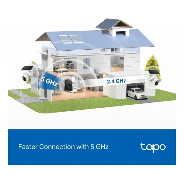 Tp-Link Tapo C660 Kıt 8 Mp 360 Derece 4K Güneş Enerjili Gece Görüşlü Ip Wi-Fi Güvenlik Kamerası - Görsel 9