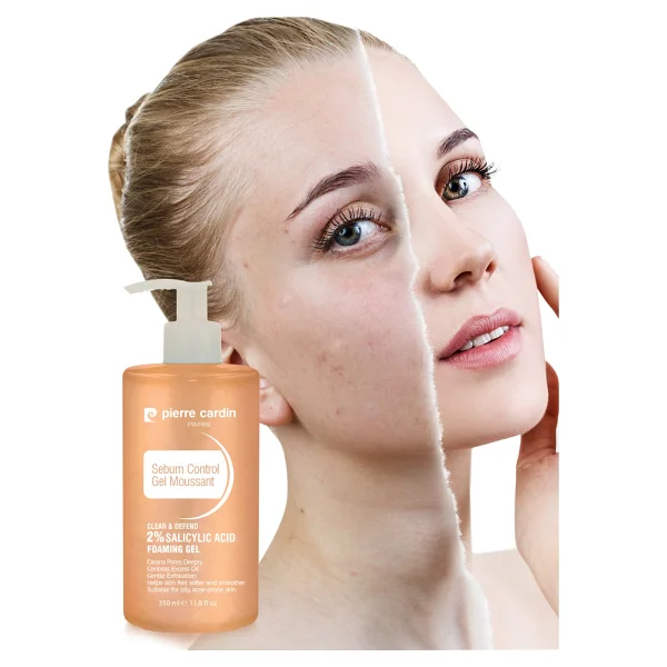 Pierre Cardin Sebum Control Günlük 350 Ml Yüz Temizleme Jeli - Görsel 2