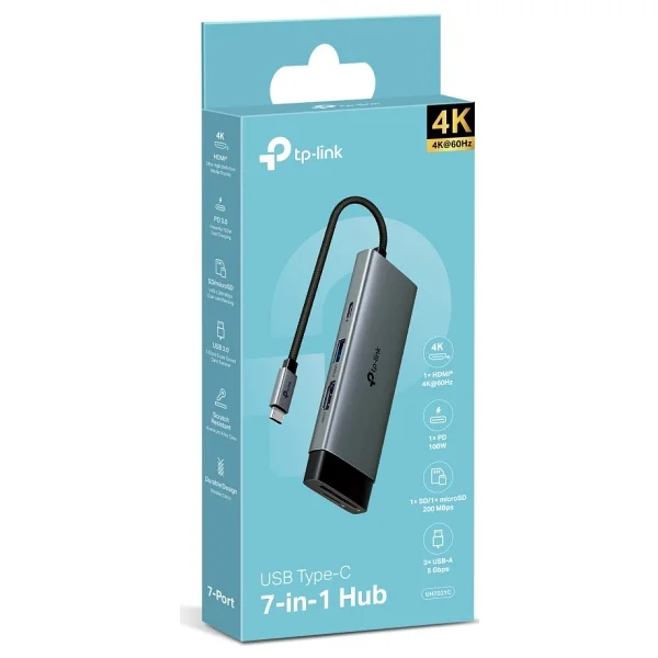 Tp-Link Uh7021c Laptop Docking Station - Görsel 4