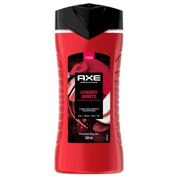 Axe Premium Collection Cherry Spritz 3 İn 1 300 Ml Duş Jeli - Görsel 2