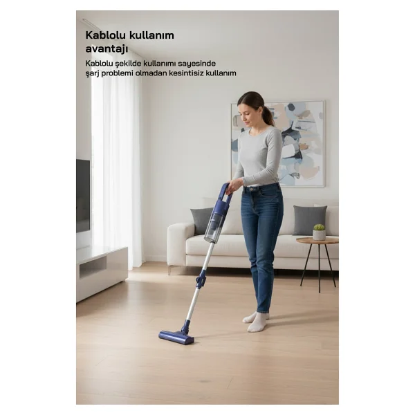Sinbo Svc-8629 Elektrikli Dikey Süpürge - Görsel 2