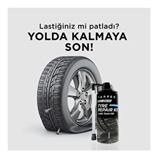 Carpex 300 Ml Lastik Tamir Kiti Sprey - Görsel 6