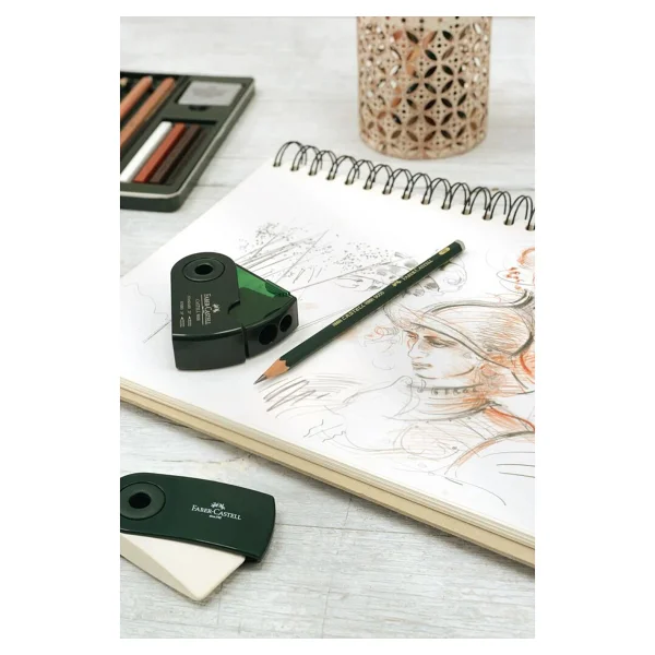 Faber-Castell Pitt Monochrome 33 Parça Eskiz Seti - Görsel 5