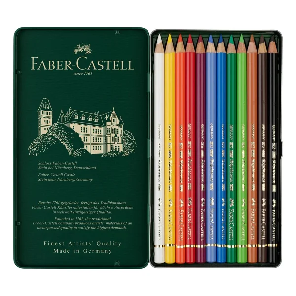 Faber-Castell Polychromos 12'li Kuru Boya Seti - Görsel 5