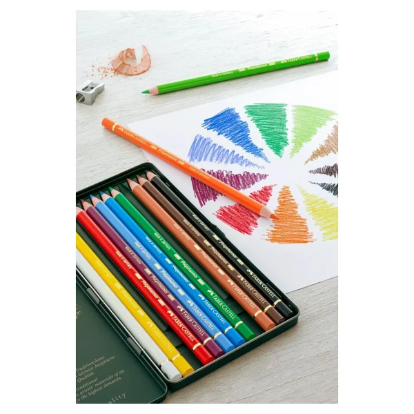 Faber-Castell Polychromos 12'li Kuru Boya Seti - Görsel 6