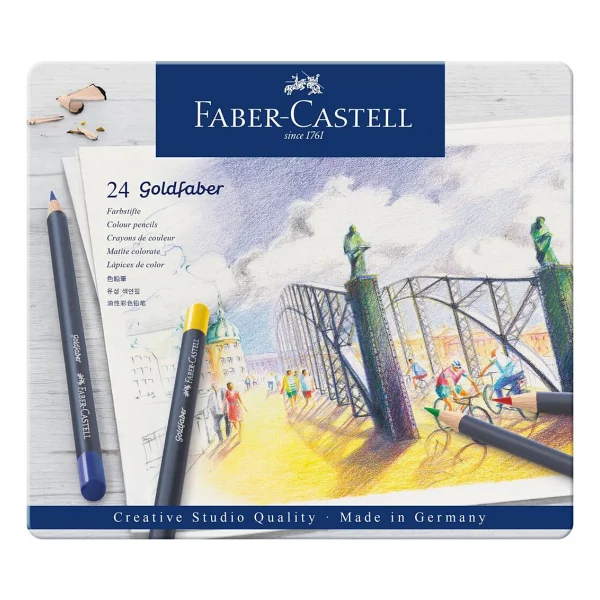 Faber-Castell Goldfaber 48'li Kuru Boya Seti - Görsel 7