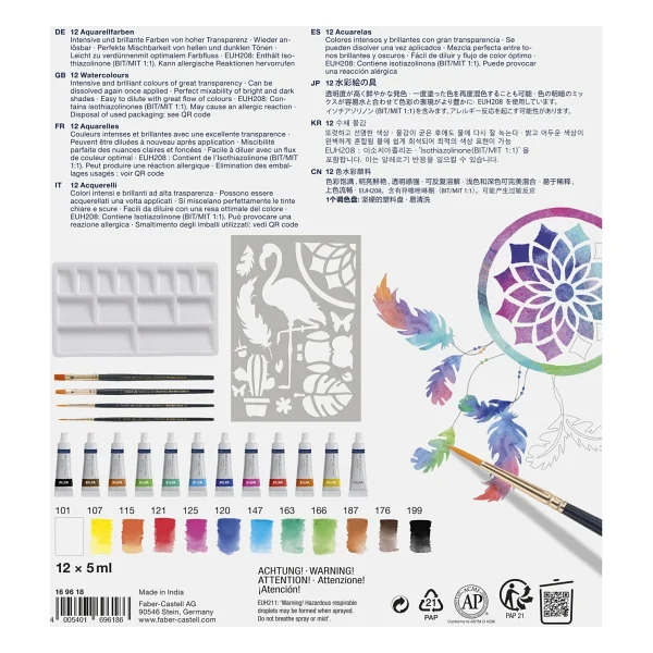Faber-Castell 18'li Sulu Boya Seti - Görsel 2