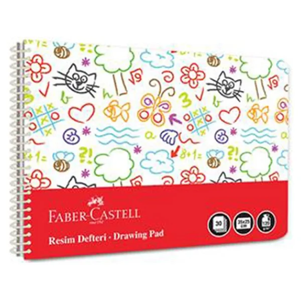 Faber-Castell Okula Dönüş Boyama Seti 56 Parça Renkli Kalemler Ve Boyalarla Eğlenceli Aktiviteler - Görsel 7