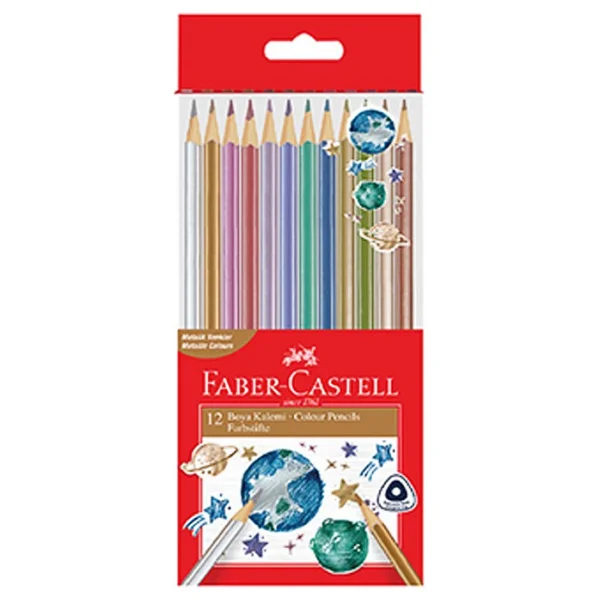 Faber-Castell Okula Dönüş Boyama Seti 56 Parça Renkli Kalemler Ve Boyalarla Eğlenceli Aktiviteler - Görsel 8