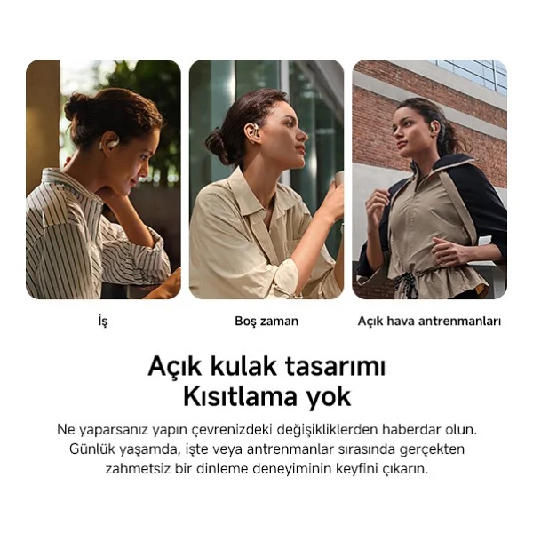 Xiaomi Openwear Stereo Pro TWS Kulak İçi Bluetooth Kulaklık - Görsel 9
