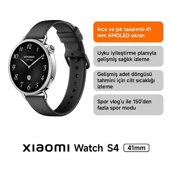 Xiaomi Watch S4 41mm Akıllı Saat - Görsel 2