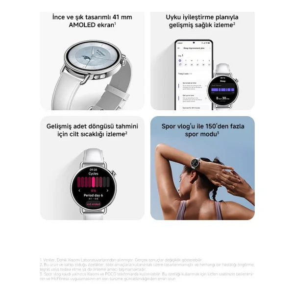 Xiaomi Watch S4 41mm Akıllı Saat - Görsel 3