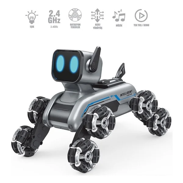 Vardem Jın-2950 8 Tekerli Oyuncak Robot - Görsel 4