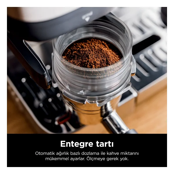 Ninja Luxe Cafe Essential Yarı Otomatik Espresso Makinesi - Görsel 6