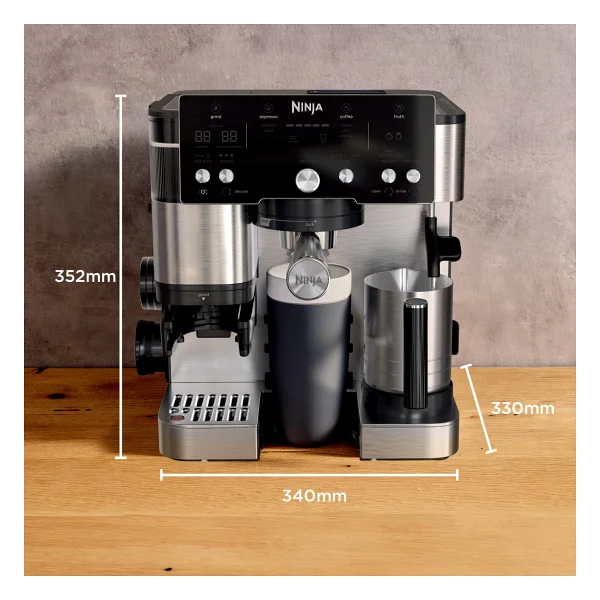 Ninja Luxe Cafe Essential Yarı Otomatik Espresso Makinesi - Görsel 10