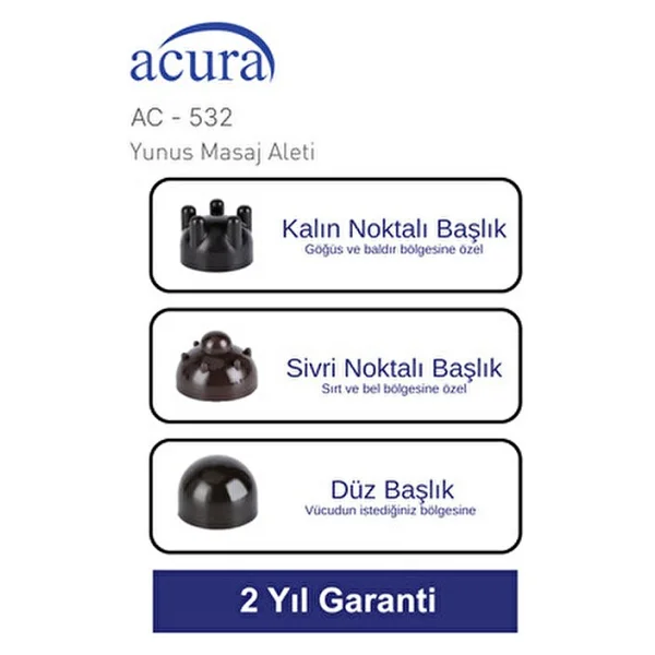 Acura AC-532 Masaj Aleti - Görsel 7
