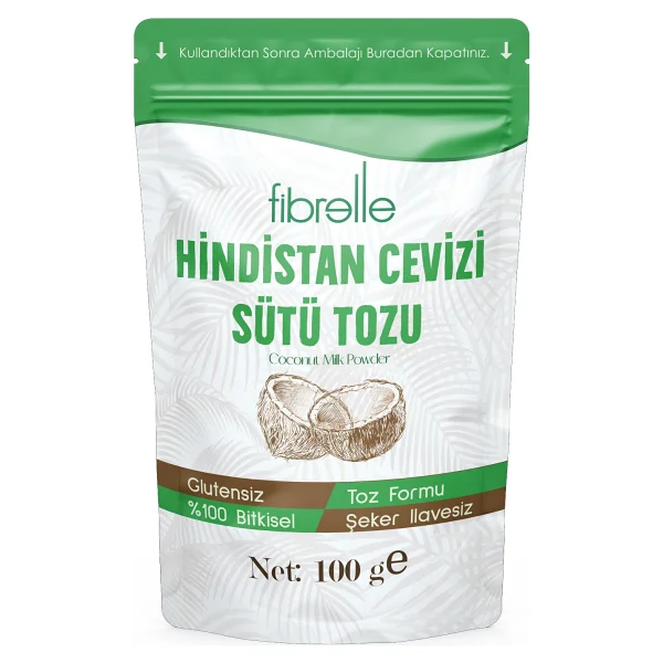 Fibrelle Hindistan Cevizi Sütü Tozu 100 Gr - Görsel 2