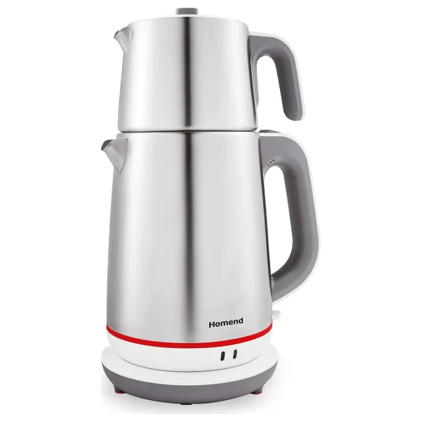 Homend Royaltea 1710h Inox Beyaz 1800 W Çay Makinesi - Görsel 2