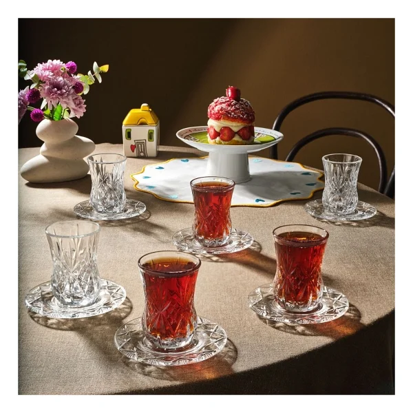 Rcr Melodia 12 Parça 6 Kişilik Çay Seti - Görsel 5
