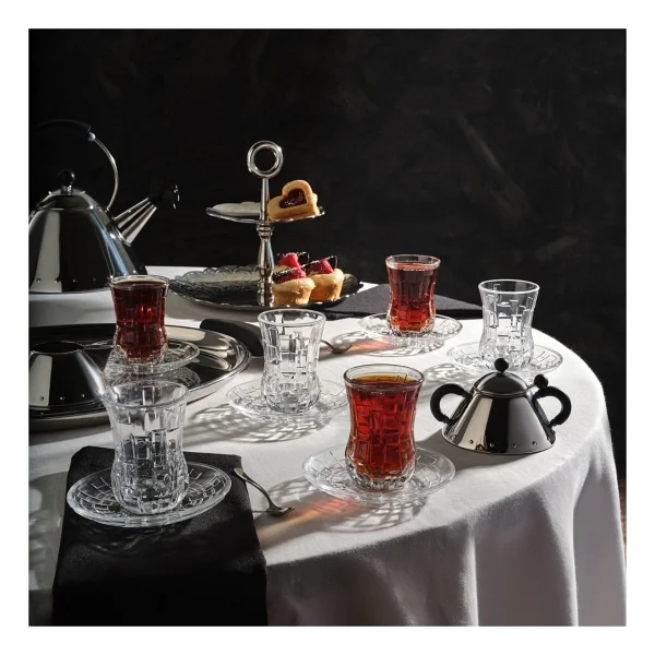 Rcr Etna 12'li Çay Bardağı Takımı 140 Ml Şeffaf - Görsel 6
