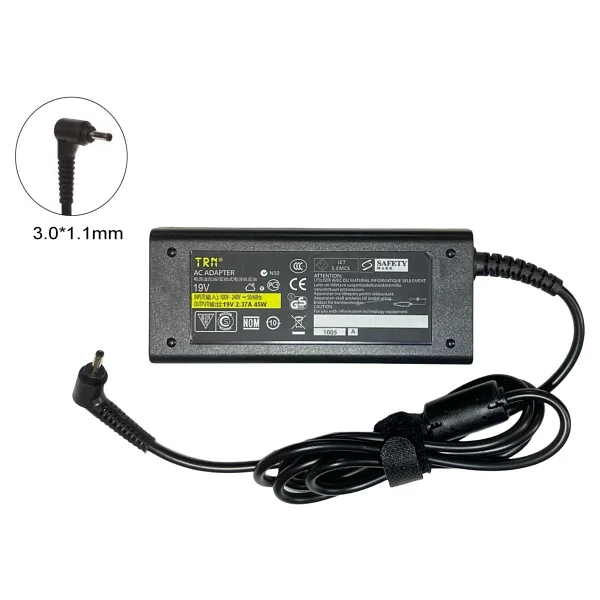 Acer Aspire 3 45w 19v 2.37a 3.0x1.1mm Laptop Adaptör Şarj Aleti - Görsel 5