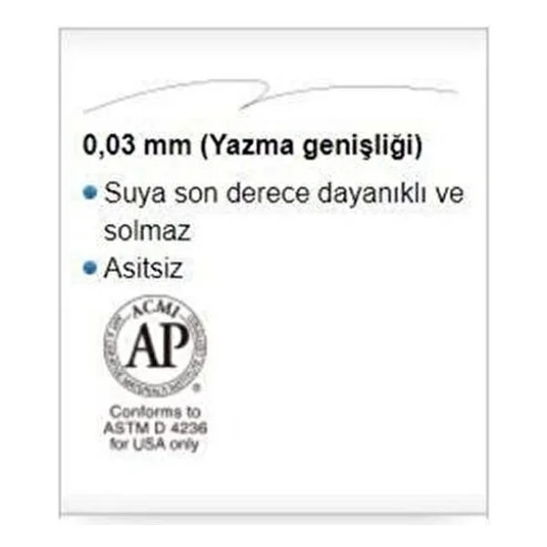 Artline Drawing System Teknik Çizim Kalemi 10'lu Set Suya Dayanıklı Pigment Mürekkepli - Görsel 4