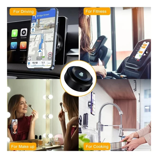 Linktech H875 Premium Vakumlu Telefon Tutucu - Görsel 3