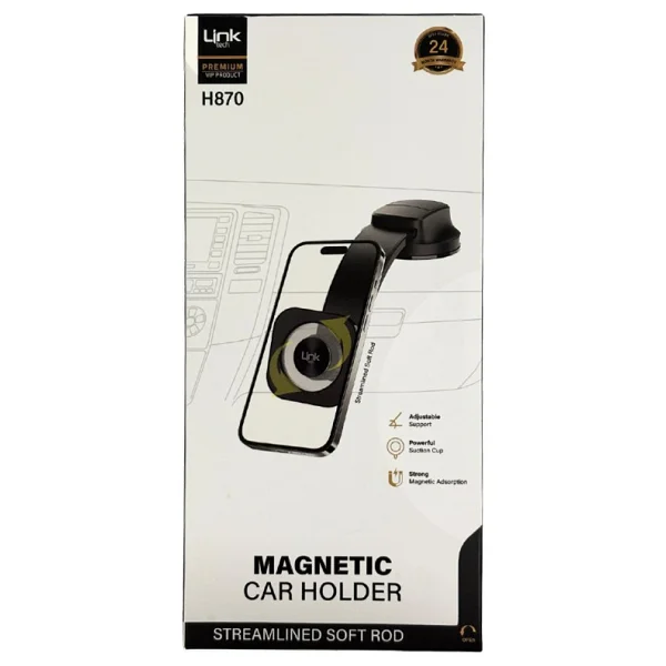 Linktech H870 Vantuzlu Manyetik Araç Telefon Tutucu - Görsel 3