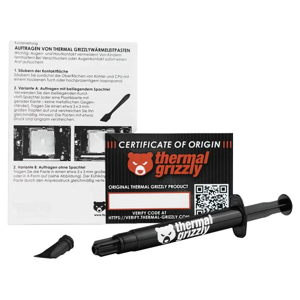 Thermal Grizzly Hydronaut Tg-H-015-B-Sı Termal Macun - Görsel 5