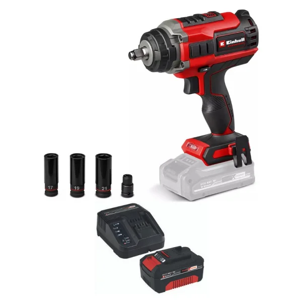 Einhell Impaxxo 18/450 Tek Akülü 4 Ah Somun Sıkma Makinesi - Görsel 2