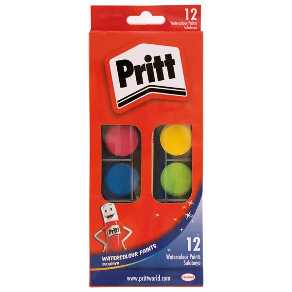 Pritt Büyük 12'li Sulu Boya - Görsel 10
