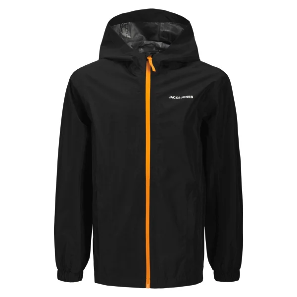 Jack & Jones Jjeflynn Raın Jacket Sn J Siyah Erkek Çocuk Ceket - 10 Yaş - Görsel 10