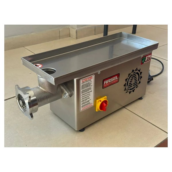 Arsel 12 No Kıyma Makinesi Ileri Geri Sarma 0,37 Kw 220 V - Gri - Görsel 3