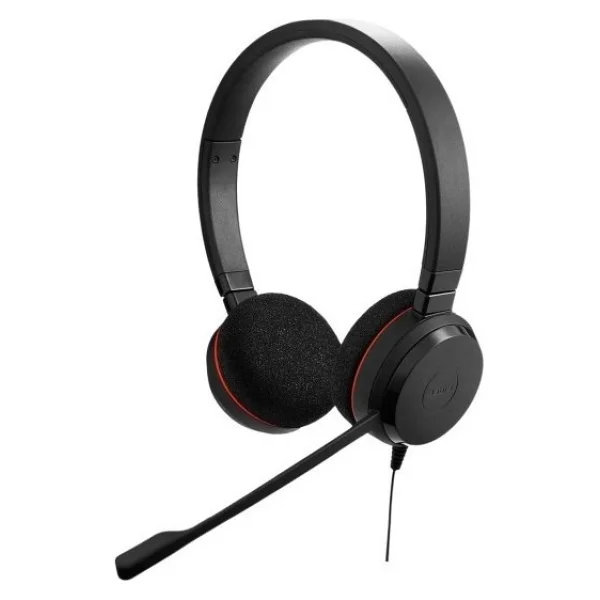 Jabra Evolve 20 Duo Ms USB-C/A Kablolu Çağrı Merkezi Kulaklığı - Görsel 2