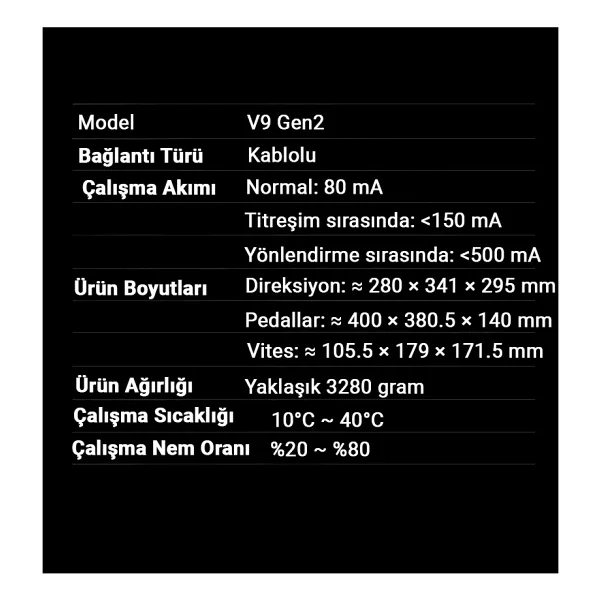 Pxn V9 Gen2 Direksiyon Seti - Görsel 8