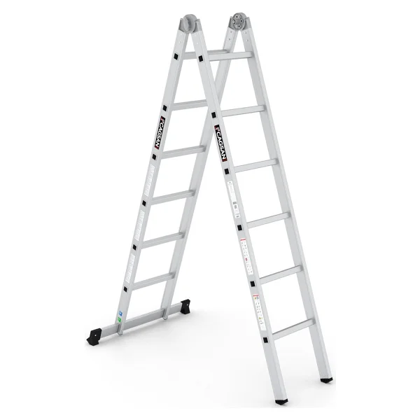 Çağsan 2x6 Basamaklı Folde - Katlanır Merdiven K4 - Görsel 6