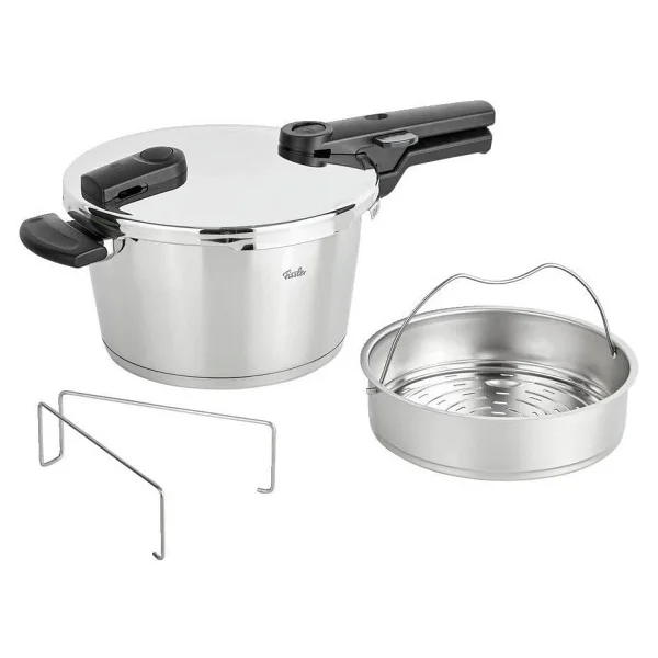 Fissler Vitaquick Satin Black 4.5 Lt Düdüklü Tencere - Görsel 4